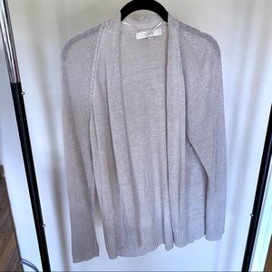 Loft Gray open cardigan